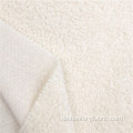 Hot Sale Polyester Weiß Mohair Strickmantel Stoffe